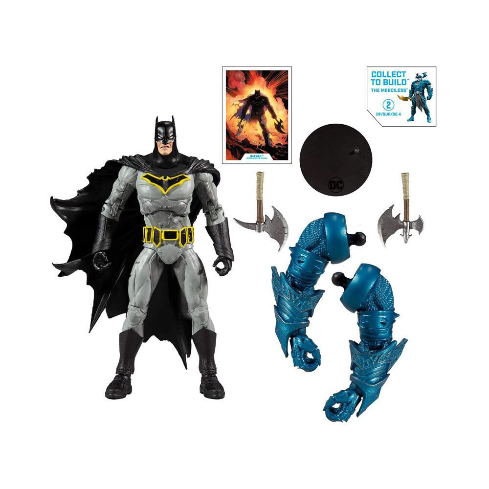 Экшн-фигурка McFarlane Toys Dark Nights: Metal DC Multiverse Batman, 18 см
Экшн-фигурка McFarlane Toys Dark Nights: Metal DC Multiverse Batman, 18 см
