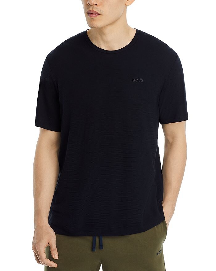 Футболка BOSS в рубчик, черный
Футболка BOSS в рубчик, черный