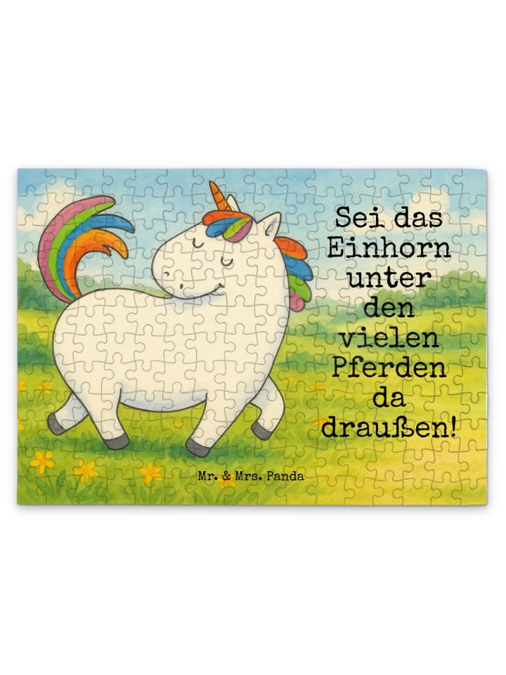 Mr. & Mrs. Panda Дизайн пазла «Прогуливающийся единорог» с надписью белого цвета
Mr. & Mrs. Panda Дизайн пазла «Прогуливающийся единорог» с надписью белого цвета