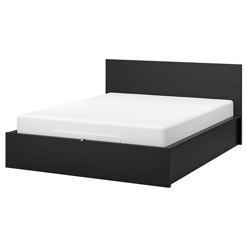 Двуспальная кровать с подъемным механизмом IKEA Malm, 140х200 см, темно-коричневый
Двуспальная кровать с подъемным механизмом IKEA Malm, 140х200 см, темно-коричневый