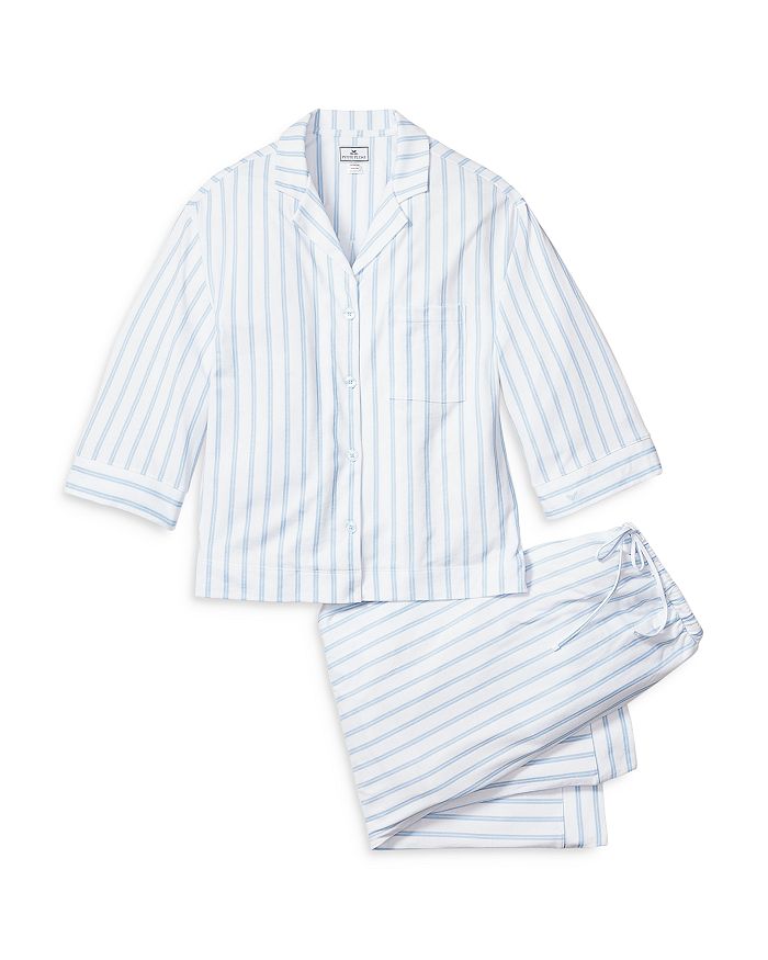 Роскошный комплект пижамы с широкими брюками из пима-хлопка Petite Plume, белый
Роскошный комплект пижамы с широкими брюками из пима-хлопка Petite Plume, белый