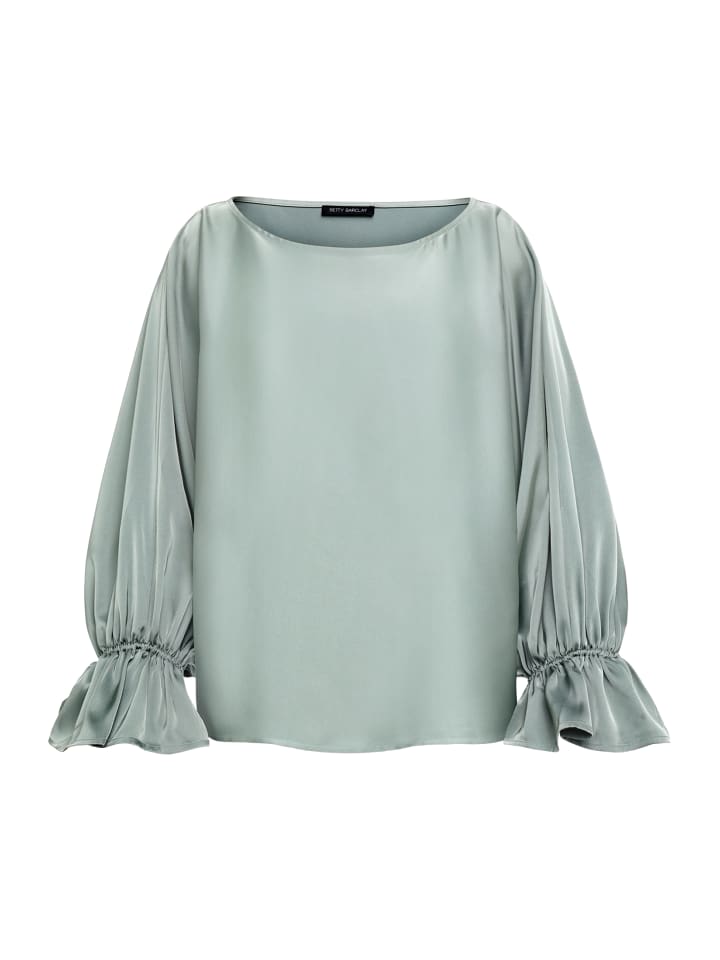 Атласная блузка с вырезом лодочка в цвете китайский зеленый Betty Barclay
Атласная блузка с вырезом лодочка в цвете китайский зеленый Betty Barclay