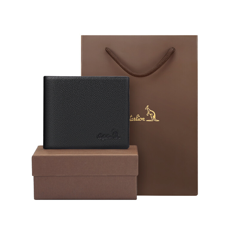 Augtarlion Мужской кошелек, Черное полотняное переплетение
Augtarlion Мужской кошелек, Черное полотняное переплетение