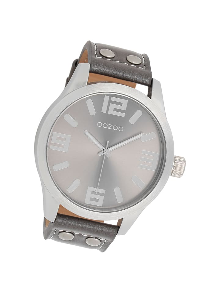 Аналоговые наручные часы Oozoo Timepieces, серые, очень большие (примерно 51 мм)
Аналоговые наручные часы Oozoo Timepieces, серые, очень большие (примерно 51 мм)