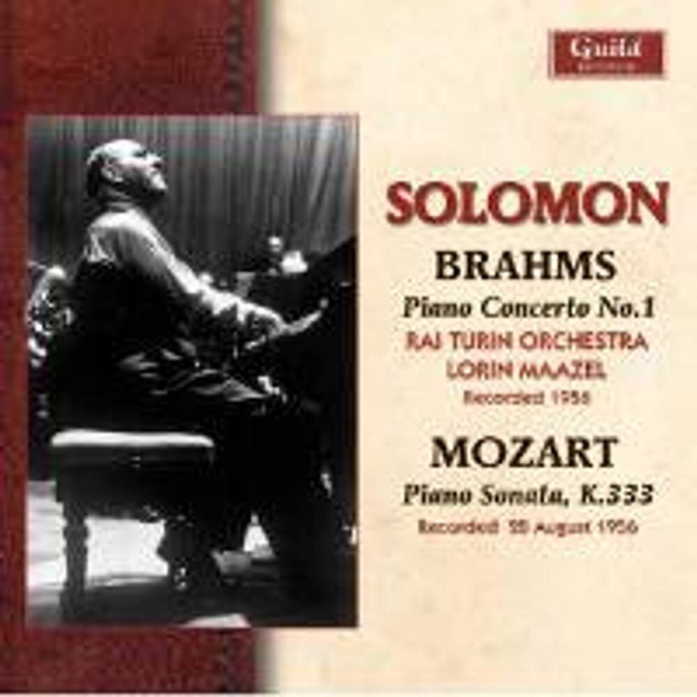 Диск CD Brahms: Piano Concerto No. 1 / Mozart: Piano Sonata, K. 333 - Johannes Brahms, Wolfgang Amadeus Mozart, Solomon Cutner, RAI Symphony Orchestra, Turin, Lorin Maazel
Диск CD Brahms: Piano Concerto No. 1 / Mozart: Piano Sonata, K. 333 - Johannes Brahms, Wolfgang Amadeus Mozart, Solomon Cutner, RAI Symphony Orchestra, Turin, Lorin Maazel