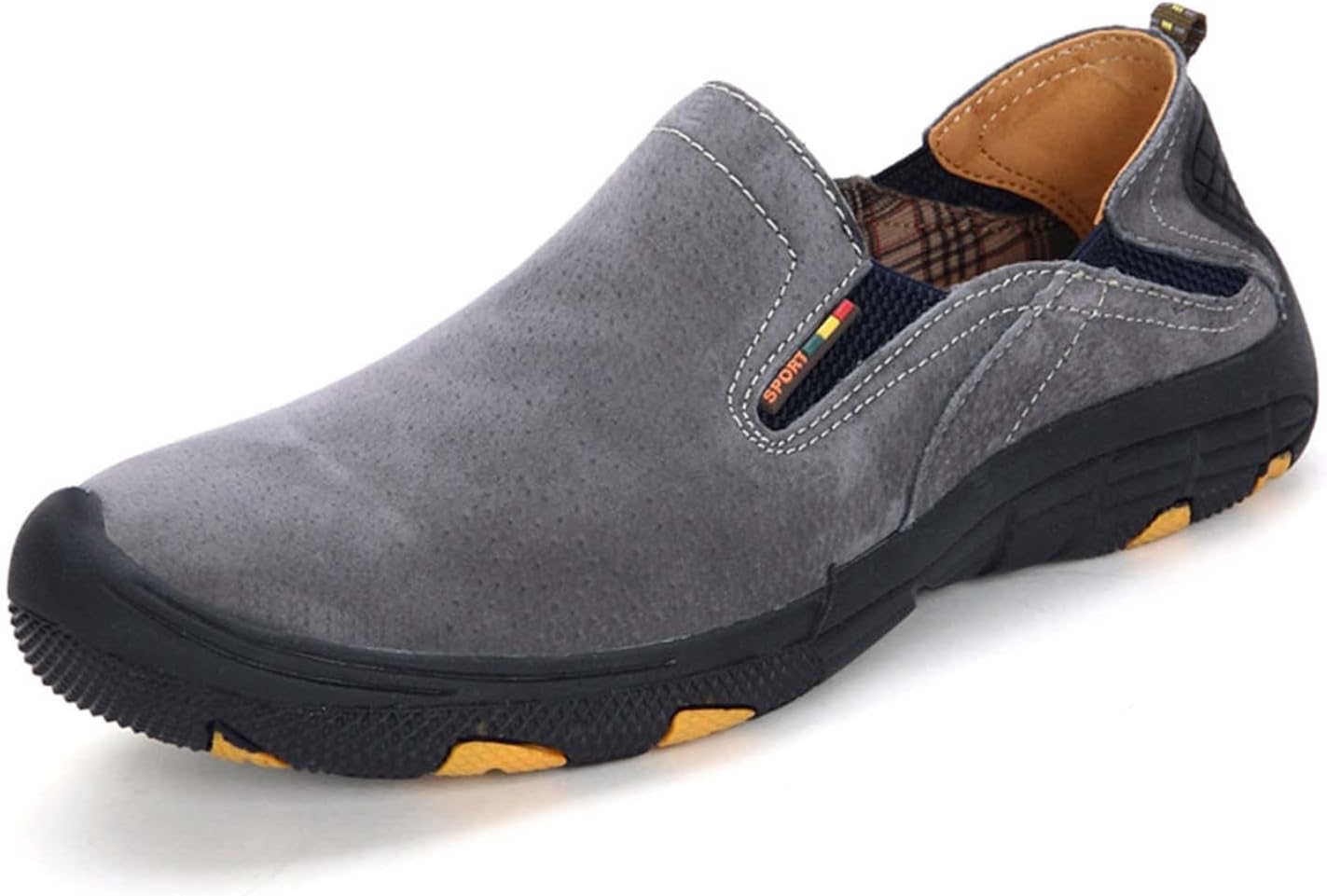 Мужские походные туфли Eliogn Комфортные слипоны На каждый день Нескользящие спортивные туфли для мужчин для прогулок, серый
Мужские походные туфли Eliogn Комфортные слипоны На каждый день Нескользящие спортивные туфли для мужчин для прогулок, серый