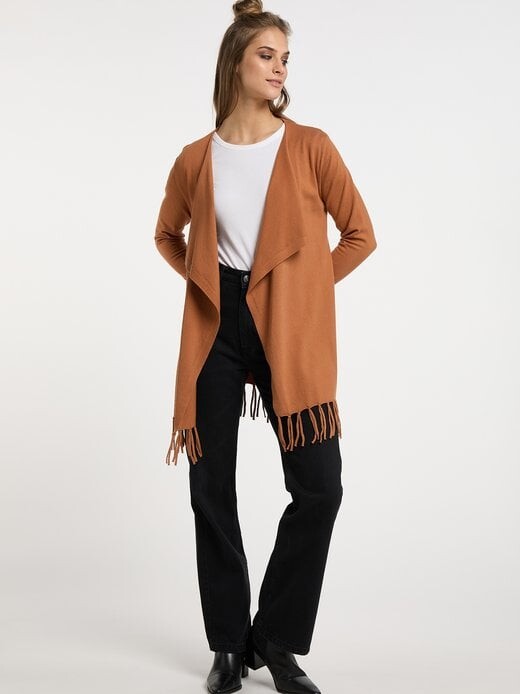 Вязаный кардиган Usha, коричневый
Вязаный кардиган Usha, коричневый