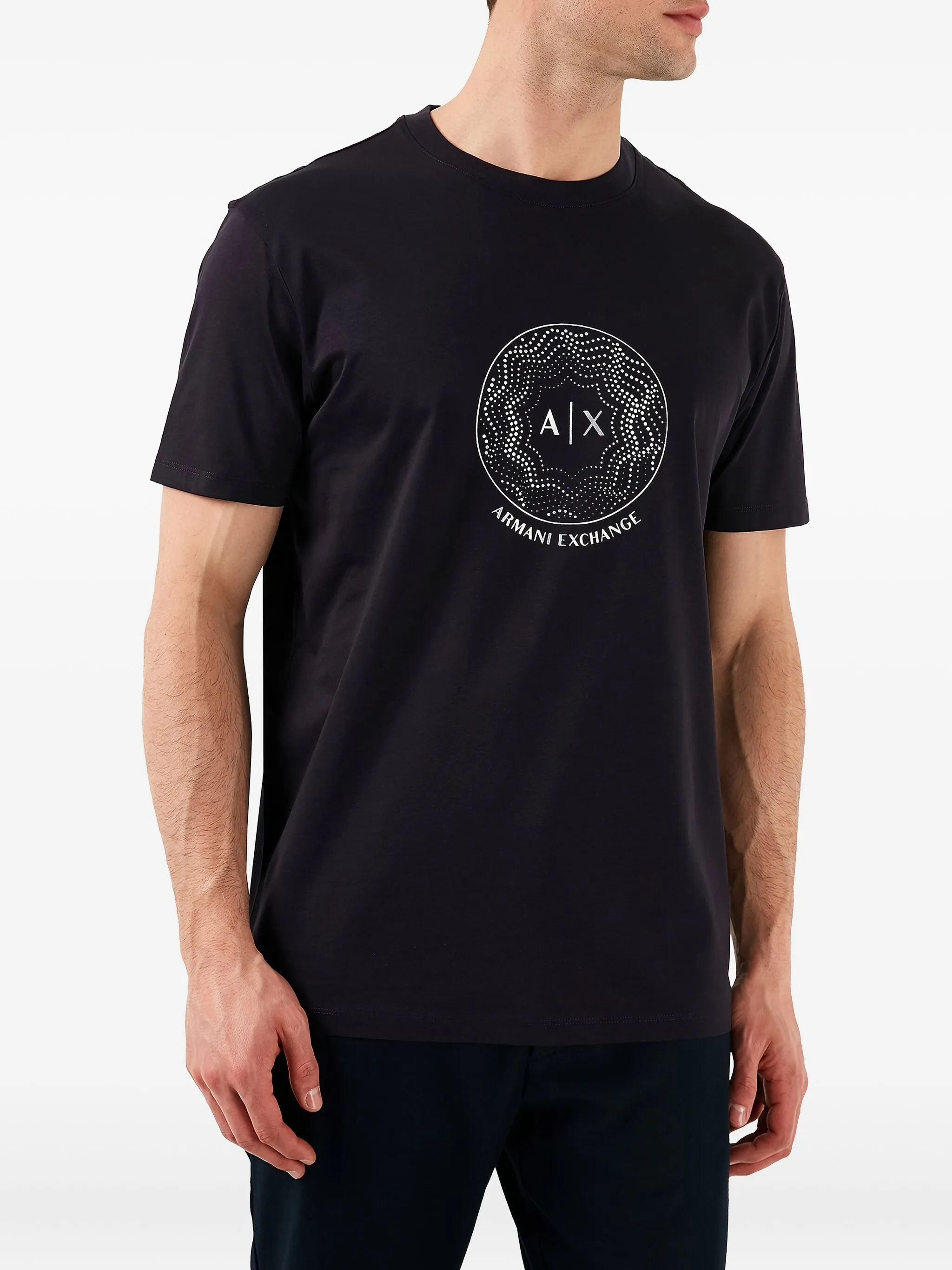 Футболка с логотипом Armani Exchange, черный
Футболка с логотипом Armani Exchange, черный