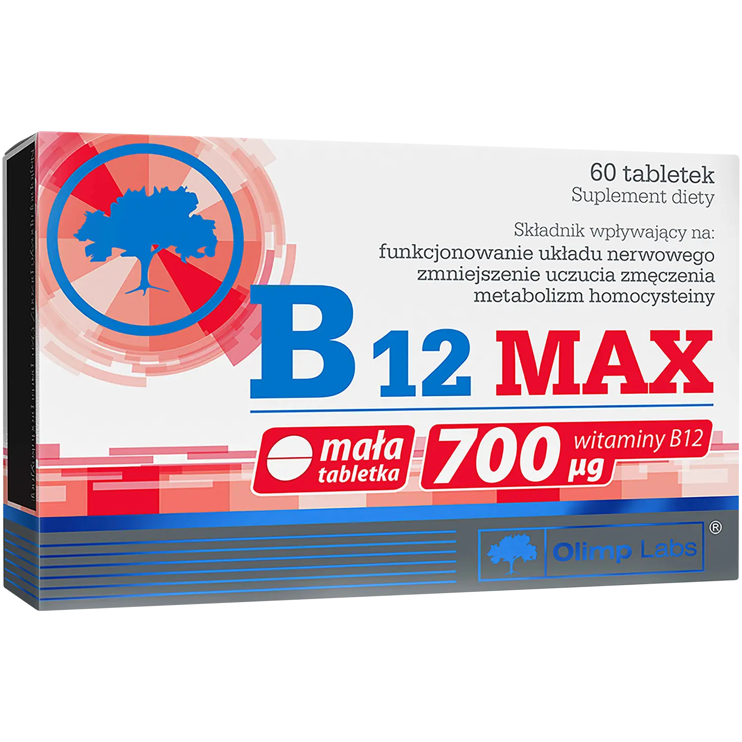 Olimp B12 Max биологически активная добавка, 60 таблеток/1 упаковка
Olimp B12 Max биологически активная добавка, 60 таблеток/1 упаковка