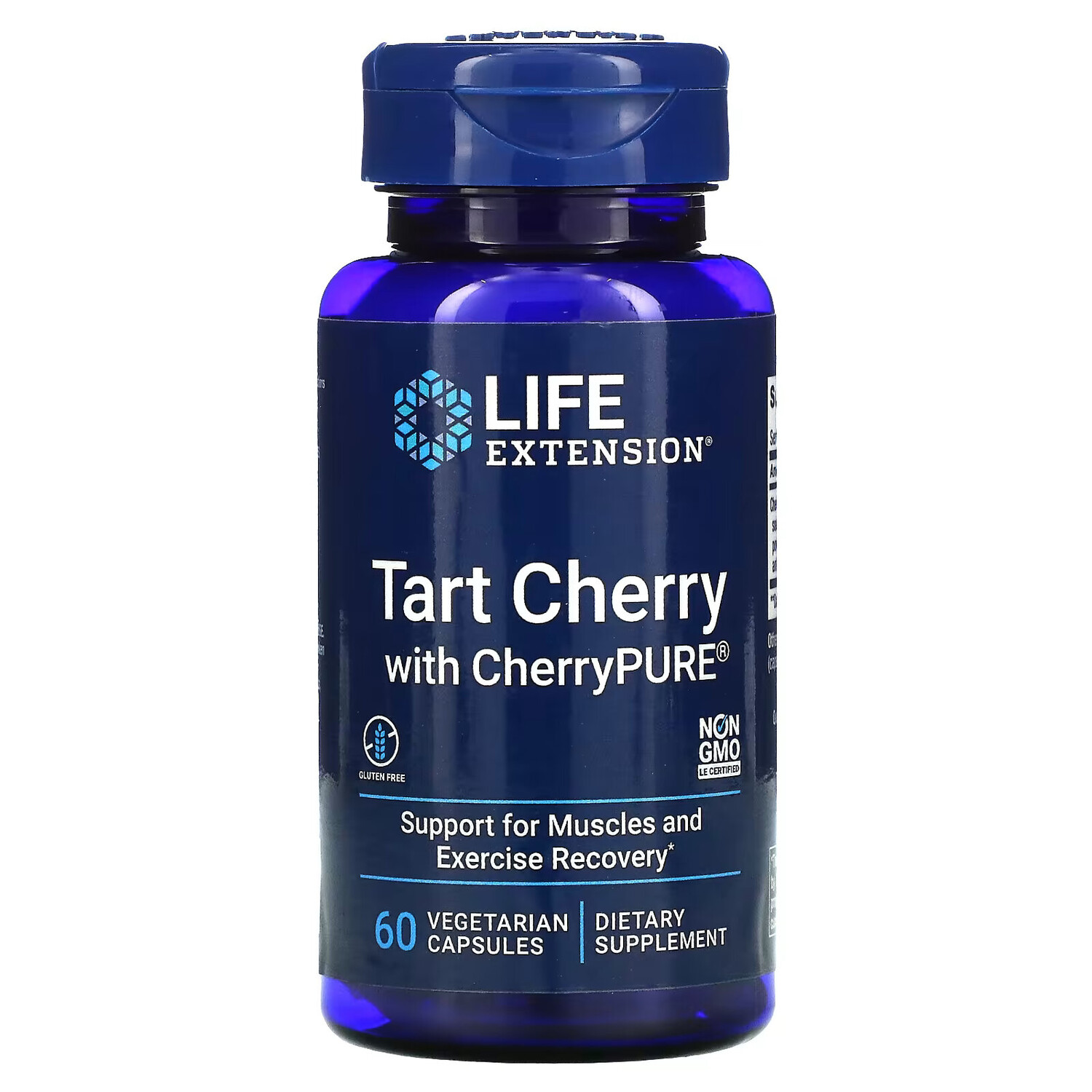 Life Extension, Пирог с вишней и CherryPURE, 60 вегетарианских капсул
Life Extension, Пирог с вишней и CherryPURE, 60 вегетарианских капсул
