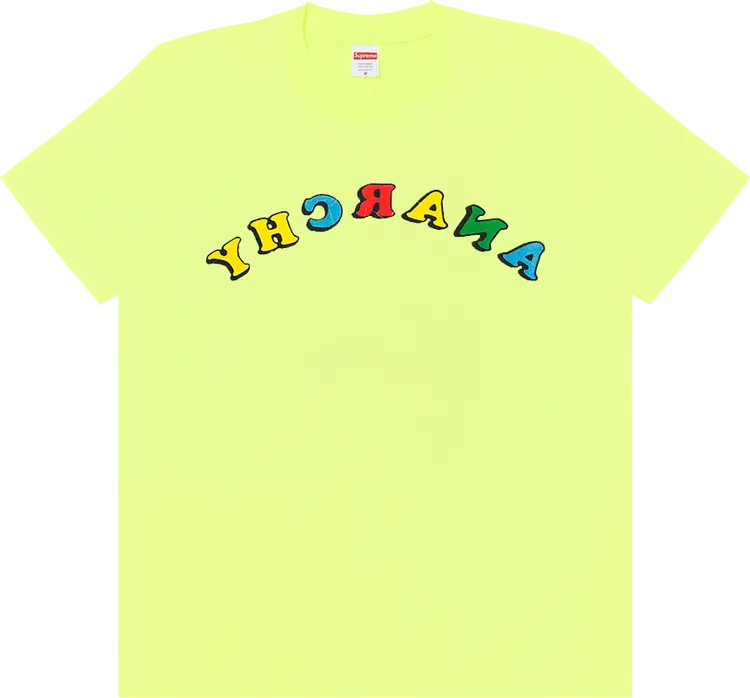 Футболка Supreme x Jamie Reid Anarchy Tee 'Bright Yellow', желтый
Футболка Supreme x Jamie Reid Anarchy Tee 'Bright Yellow', желтый