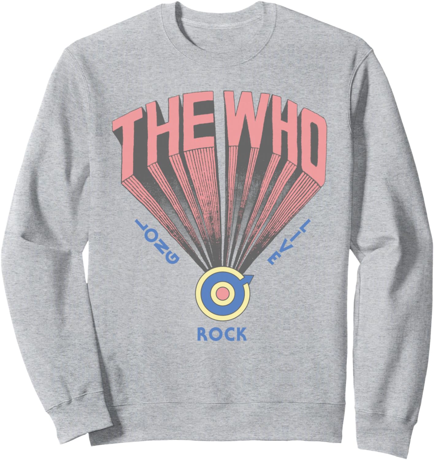 Официальная рок-толстовка The Who Long Drive в стиле ретро, серый
Официальная рок-толстовка The Who Long Drive в стиле ретро, серый