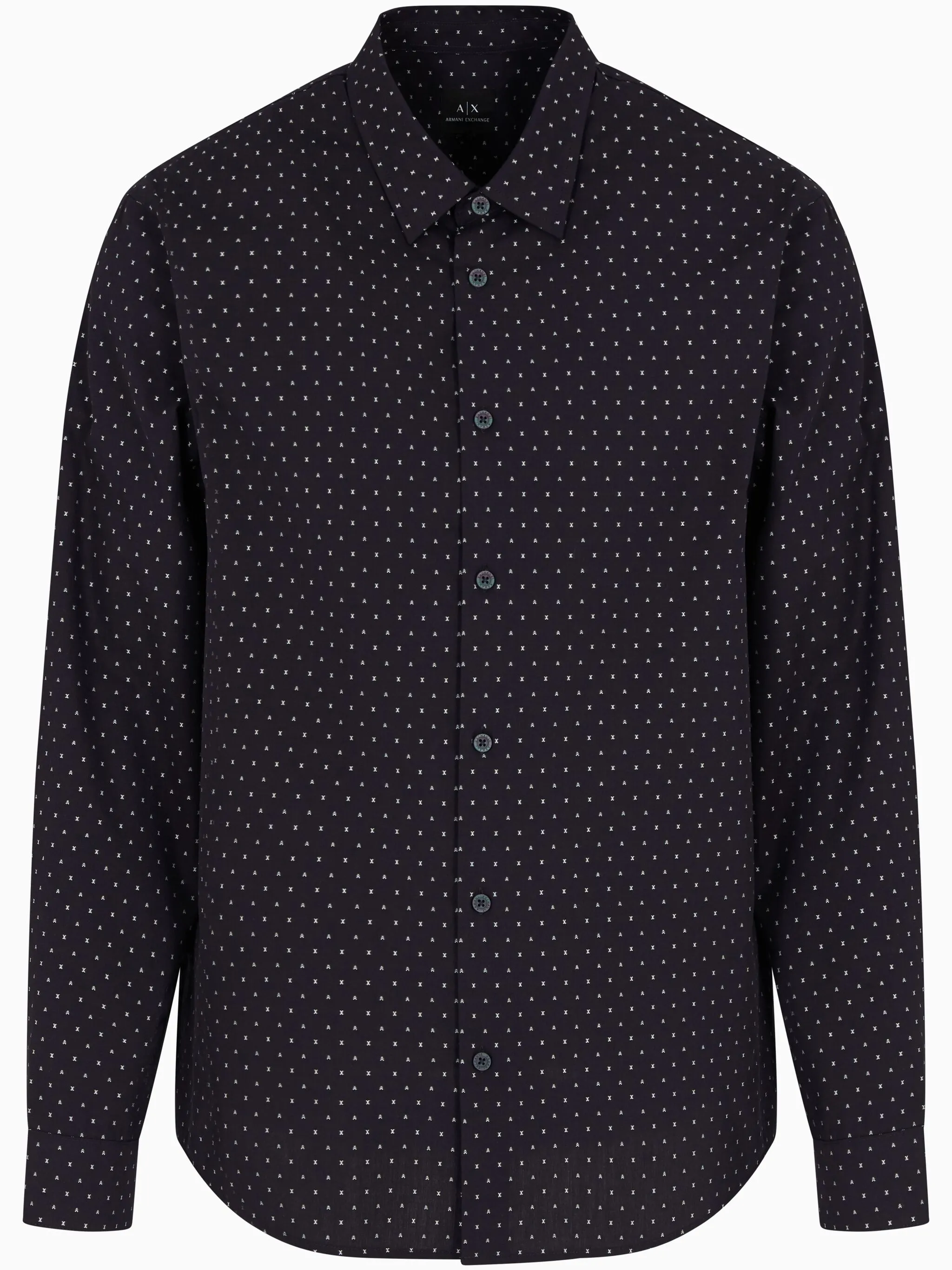 Рубашка в горох Armani Exchange, синий
Рубашка в горох Armani Exchange, синий
