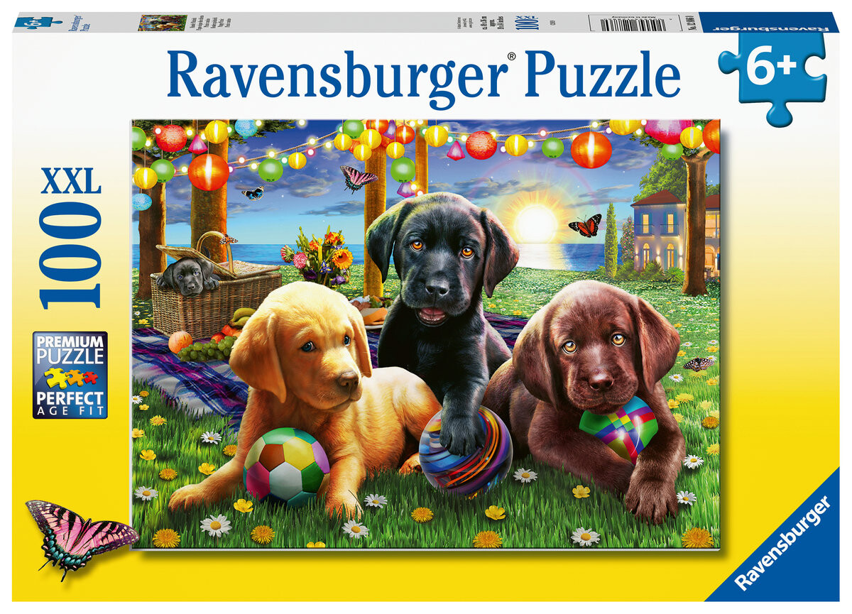 Пазл Ravensburger для детей XXL Dogs, 100 шт.
Пазл Ravensburger для детей XXL Dogs, 100 шт.