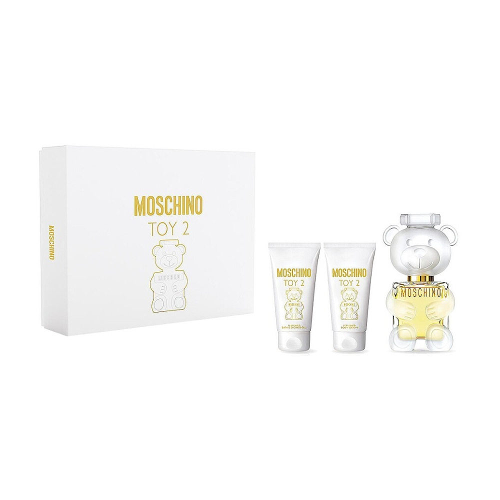 Парфюмерный набор Moschino Toy 2, 3 предмета
Парфюмерный набор Moschino Toy 2, 3 предмета
