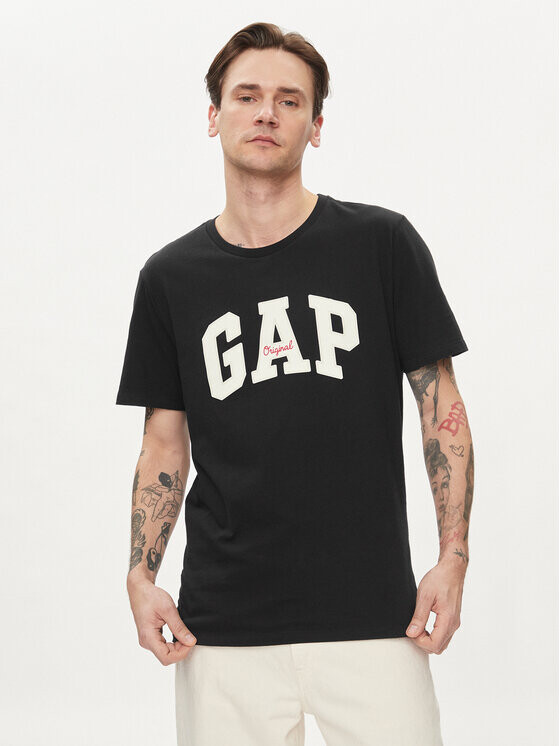 Футболка стандартного кроя Gap, черный
Футболка стандартного кроя Gap, черный