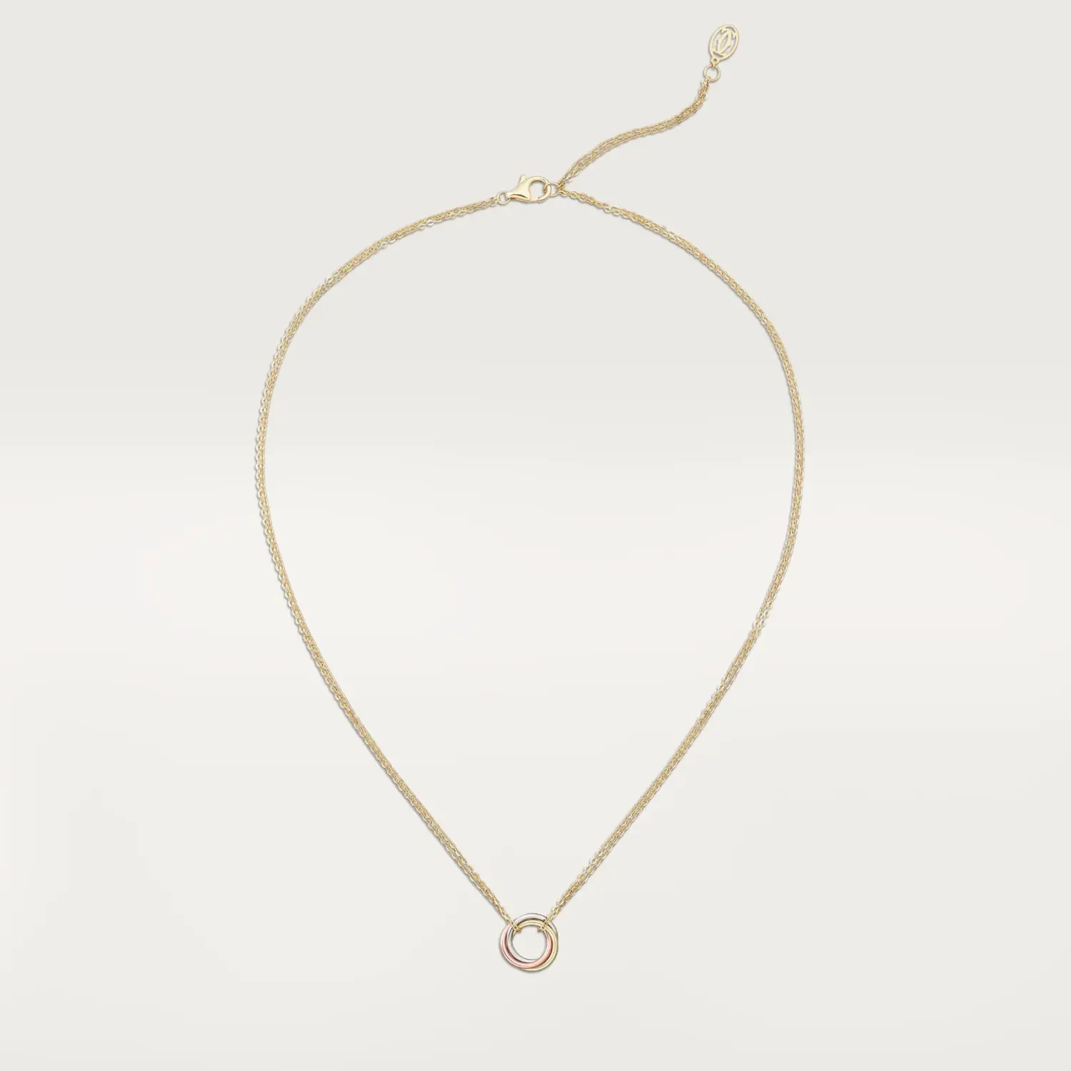 Колье Cartier Trinity, 36-40 см, белое золото/розовое золото/желтое золото
Колье Cartier Trinity, 36-40 см, белое золото/розовое золото/желтое золото
