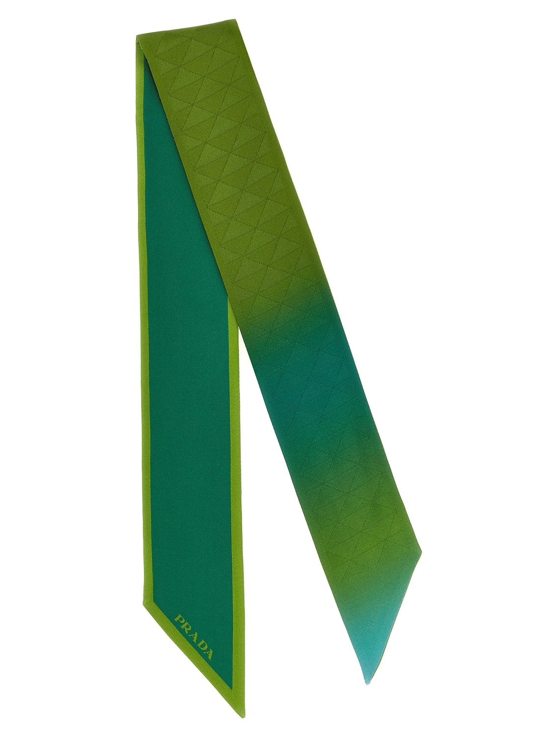Шелковый шарф Prada, зеленый
Шелковый шарф Prada, зеленый