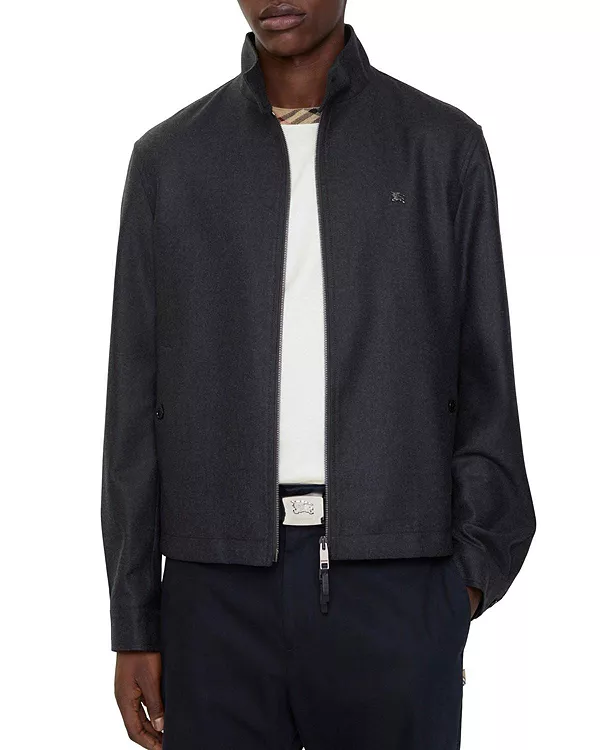 Шерстяная куртка-харрингтон Burberry, серый
Шерстяная куртка-харрингтон Burberry, серый