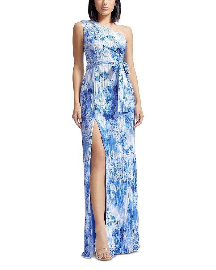 Платье Bella на одно плечо Dress the Population, синий
Платье Bella на одно плечо Dress the Population, синий