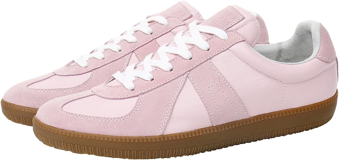 Мужские повседневные кроссовки Santimon Mens из натуральной кожи с низким верхом, удобные модные беговые туфли, розовый
Мужские повседневные кроссовки Santimon Mens из натуральной кожи с низким верхом, удобные модные беговые туфли, розовый