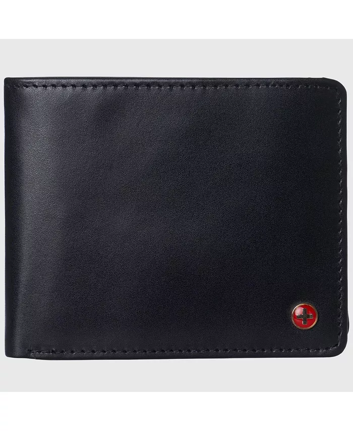 Мужской кошелек Commuter RFID с двумя окошками для удостоверений и разделом для купюр Alpine Swiss, черный
Мужской кошелек Commuter RFID с двумя окошками для удостоверений и разделом для купюр Alpine Swiss, черный