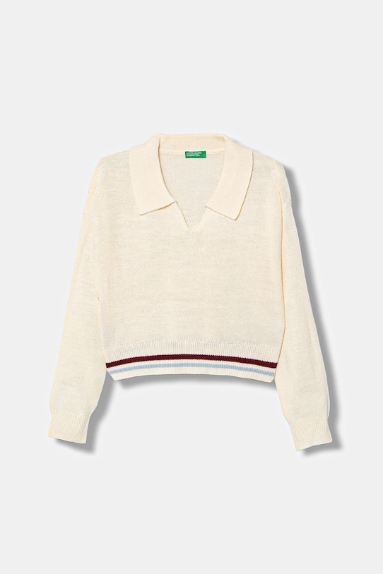 Детский свитер United Colors Of Benetton, бежевый
Детский свитер United Colors Of Benetton, бежевый