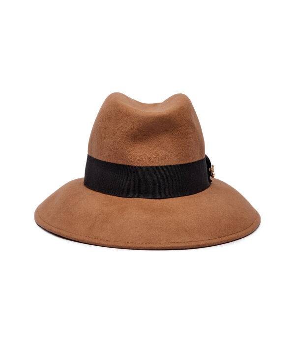 Шляпа женская Liu Jo из шерсти с лентой, коричневый
Шляпа женская Liu Jo из шерсти с лентой, коричневый