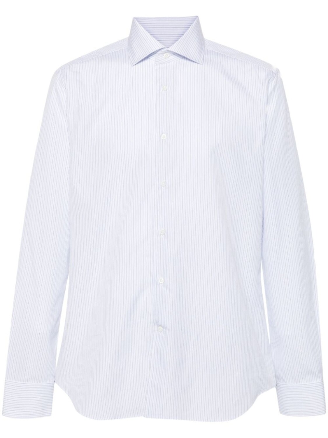 Corneliani рубашка в полоску, белый 
Corneliani рубашка в полоску, белый