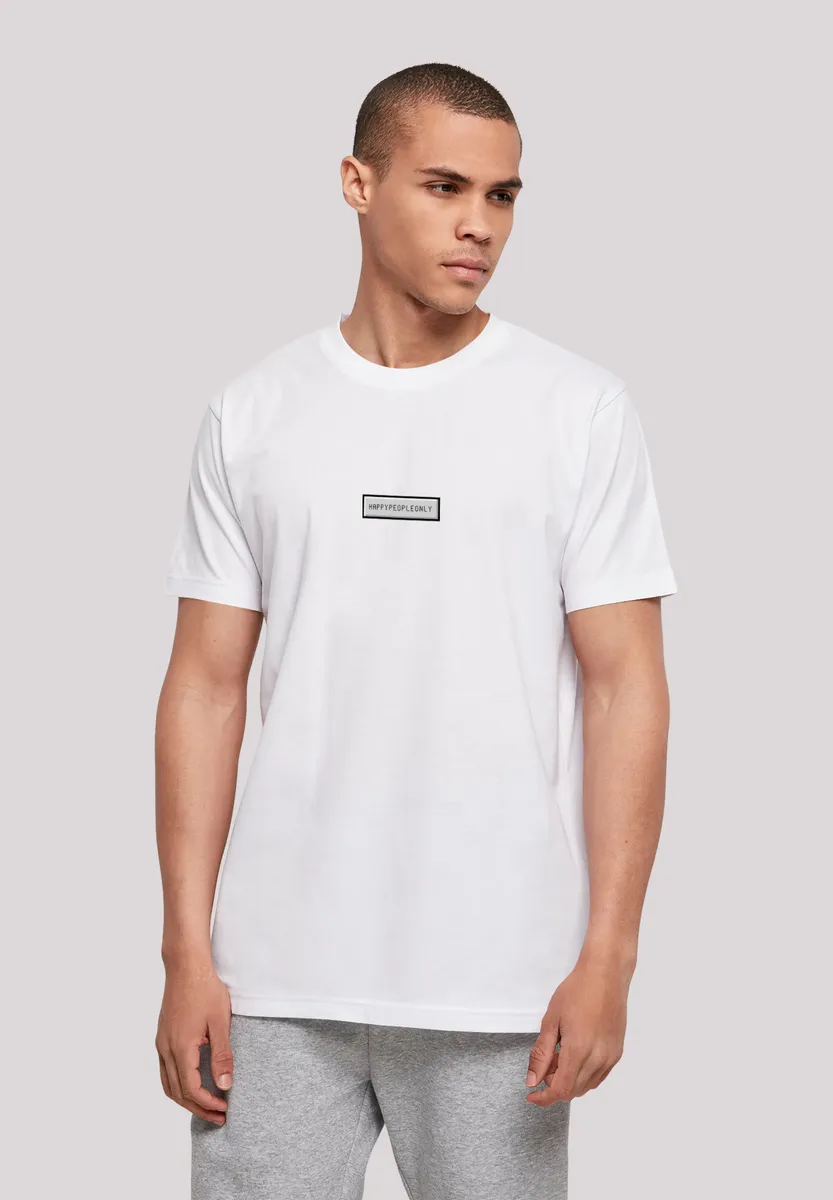 Футболка F4NT4STIC "Happy People Only Good Vibes", принт, белый
Футболка F4NT4STIC "Happy People Only Good Vibes", принт, белый