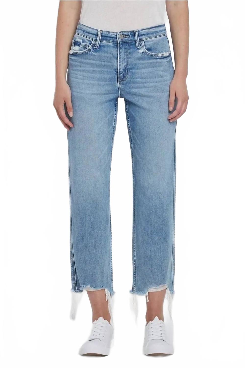 Fondly Прямые джинсы в синем цвете FLYING MONKEY
Fondly Прямые джинсы в синем цвете FLYING MONKEY