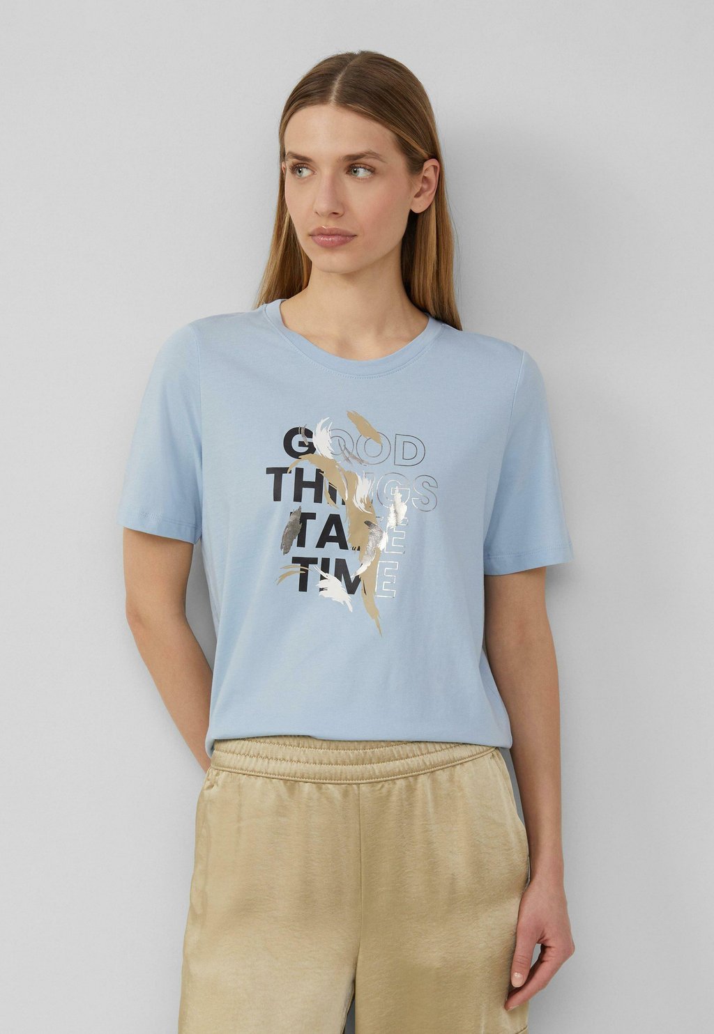 Футболка с принтом MIT STICKEREI s.Oliver, светло-голубой
Футболка с принтом MIT STICKEREI s.Oliver, светло-голубой