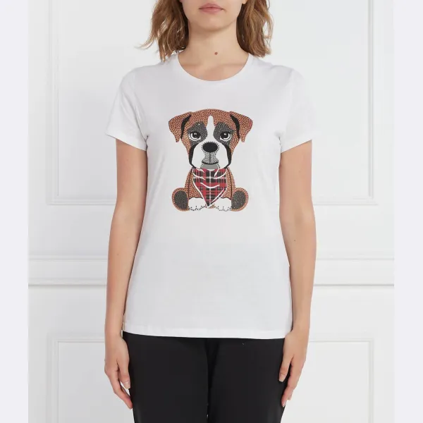 Футболка стандартного кроя Liu Jo, белый
Футболка стандартного кроя Liu Jo, белый