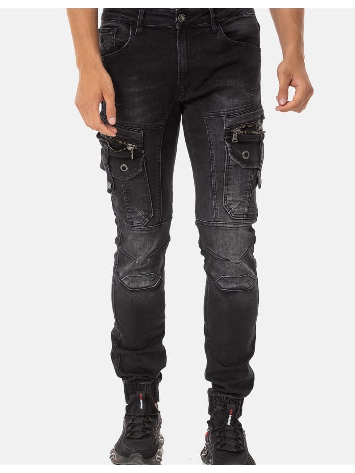 Джинсы Cipo & Baxx Jeans, черный 
Джинсы Cipo & Baxx Jeans, черный