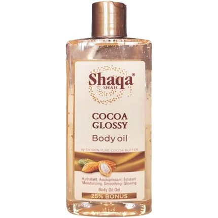 Масло для тела Cocoa Glossy, 100% чистое масло какао Shaqa
Масло для тела Cocoa Glossy, 100% чистое масло какао Shaqa