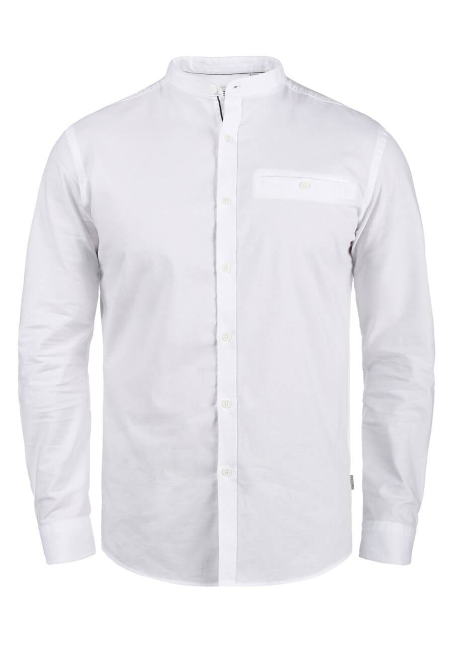 Повседневная рубашка !Solid Slim fit Button Up Shirt, белый 
Повседневная рубашка !Solid Slim fit Button Up Shirt, белый