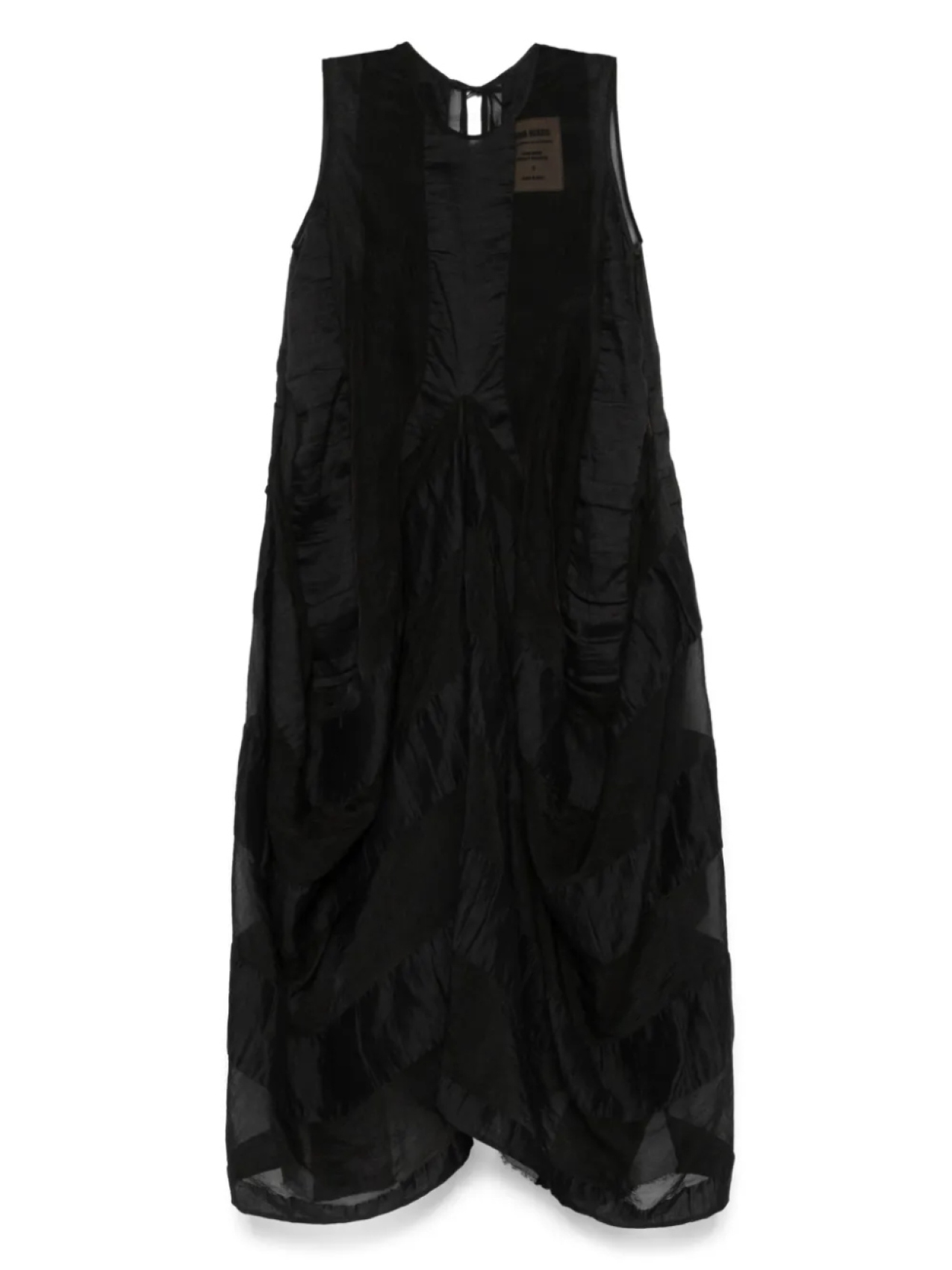 Расклешенное платье миди Uma Wang, черный
Расклешенное платье миди Uma Wang, черный