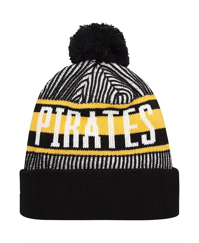 Мужская черная полосатая вязаная шапка Pittsburgh Pirates с манжетами и помпоном New Era
Мужская черная полосатая вязаная шапка Pittsburgh Pirates с манжетами и помпоном New Era