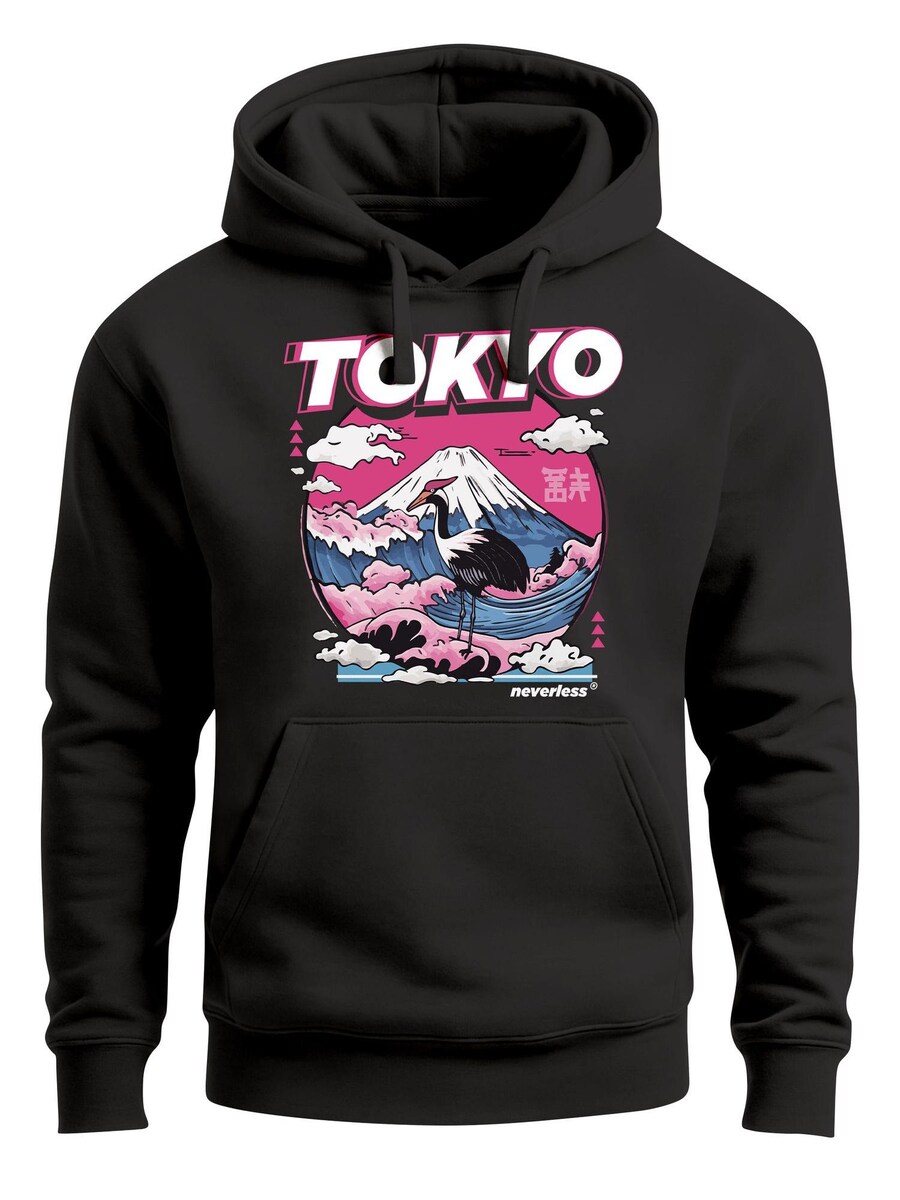 Толстовка Neverless Tokyo Fuji, черный
Толстовка Neverless Tokyo Fuji, черный