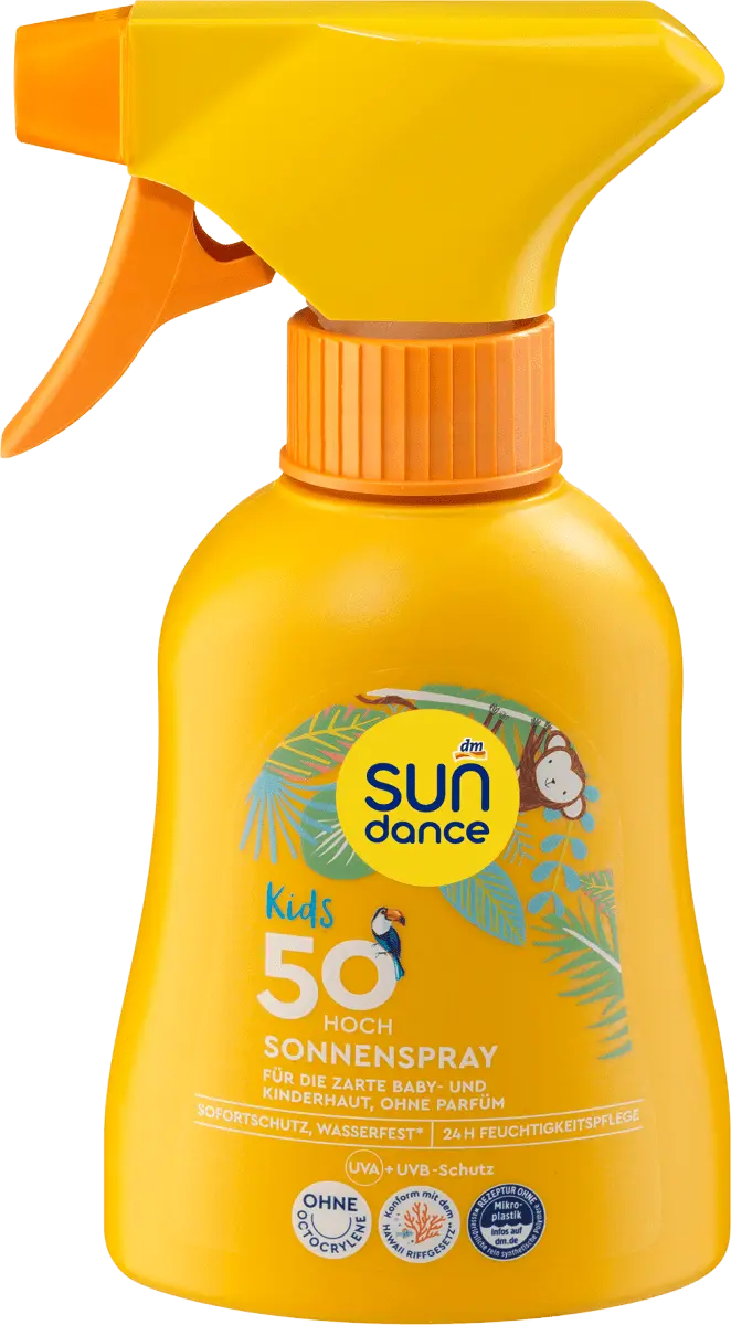 Спрей солнцезащитный Детский SPF 50 200 мл SUNDANCE
Спрей солнцезащитный Детский SPF 50 200 мл SUNDANCE