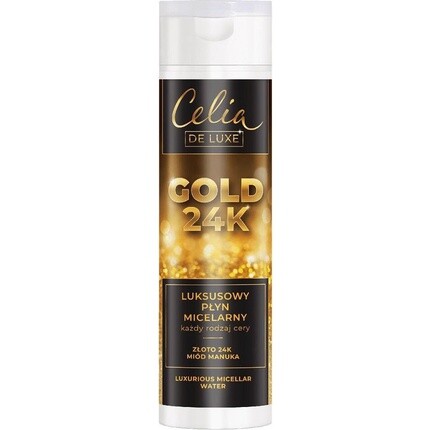 Мужская парфюмерная вода Celia - De Luxe Gold 24k Luxurious Micellar Liquid Manuka Honey 200ml
Мужская парфюмерная вода Celia - De Luxe Gold 24k Luxurious Micellar Liquid Manuka Honey 200ml