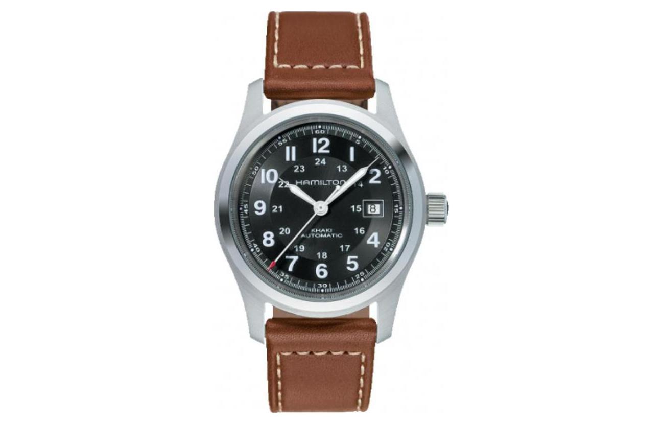 Hamilton Часы Automatic Mechanical Movement Unisex Watch 42mm Black Dial Stainless Steel Case Leather Strap, Black Dial
Hamilton Часы Automatic Mechanical Movement Unisex Watch 42mm Black Dial Stainless Steel Case Leather Strap, Black Dial