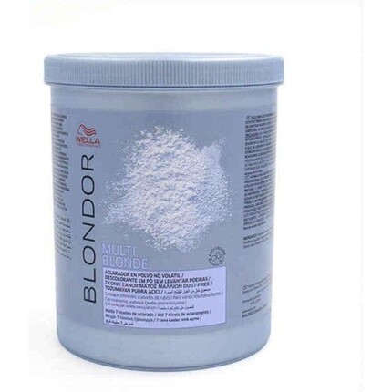 Professionals Blondor Multi Blonde Пудровый отбеливатель 800G, Wella
Professionals Blondor Multi Blonde Пудровый отбеливатель 800G, Wella