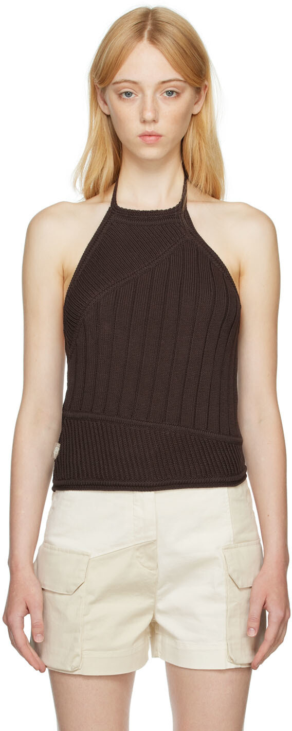 Коричневая хлопковая майка Daniëlle Cathari
Коричневая хлопковая майка Daniëlle Cathari