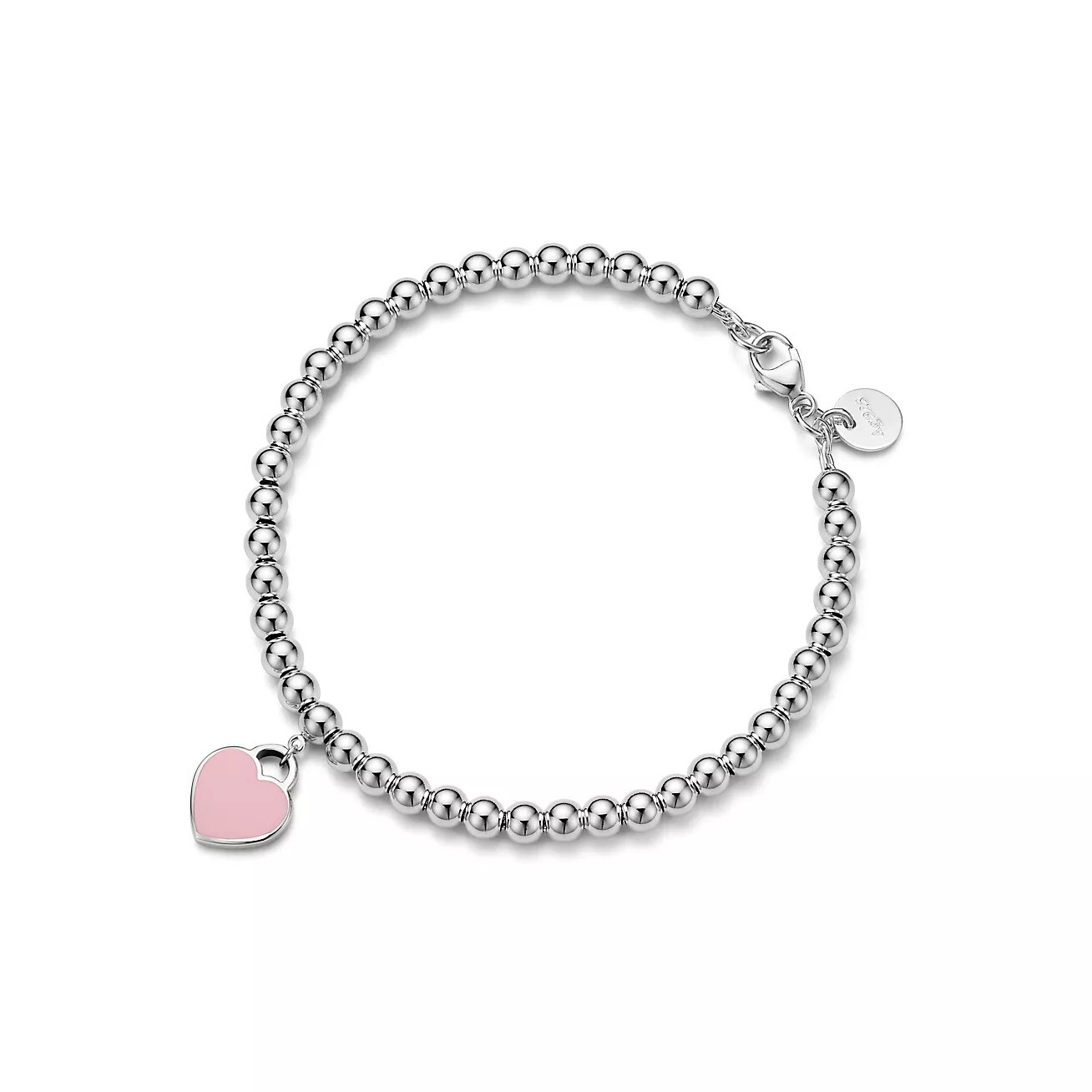 Браслет Tiffany & Co. Return to Tiffany Pink Mini Heart Bead, серебро/бриллиант
Браслет Tiffany & Co. Return to Tiffany Pink Mini Heart Bead, серебро/бриллиант