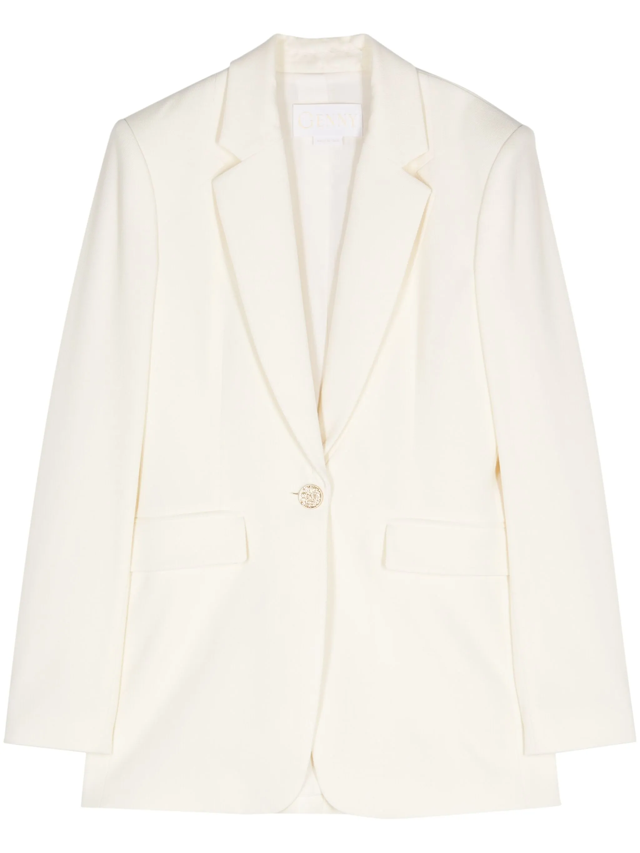 Однобортный пиджак Genny, белый
Однобортный пиджак Genny, белый