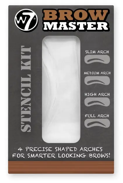 W7 Brow Master Stencil Kit набор трафаретов для макияжа бровей, 4 шт.
W7 Brow Master Stencil Kit набор трафаретов для макияжа бровей, 4 шт.