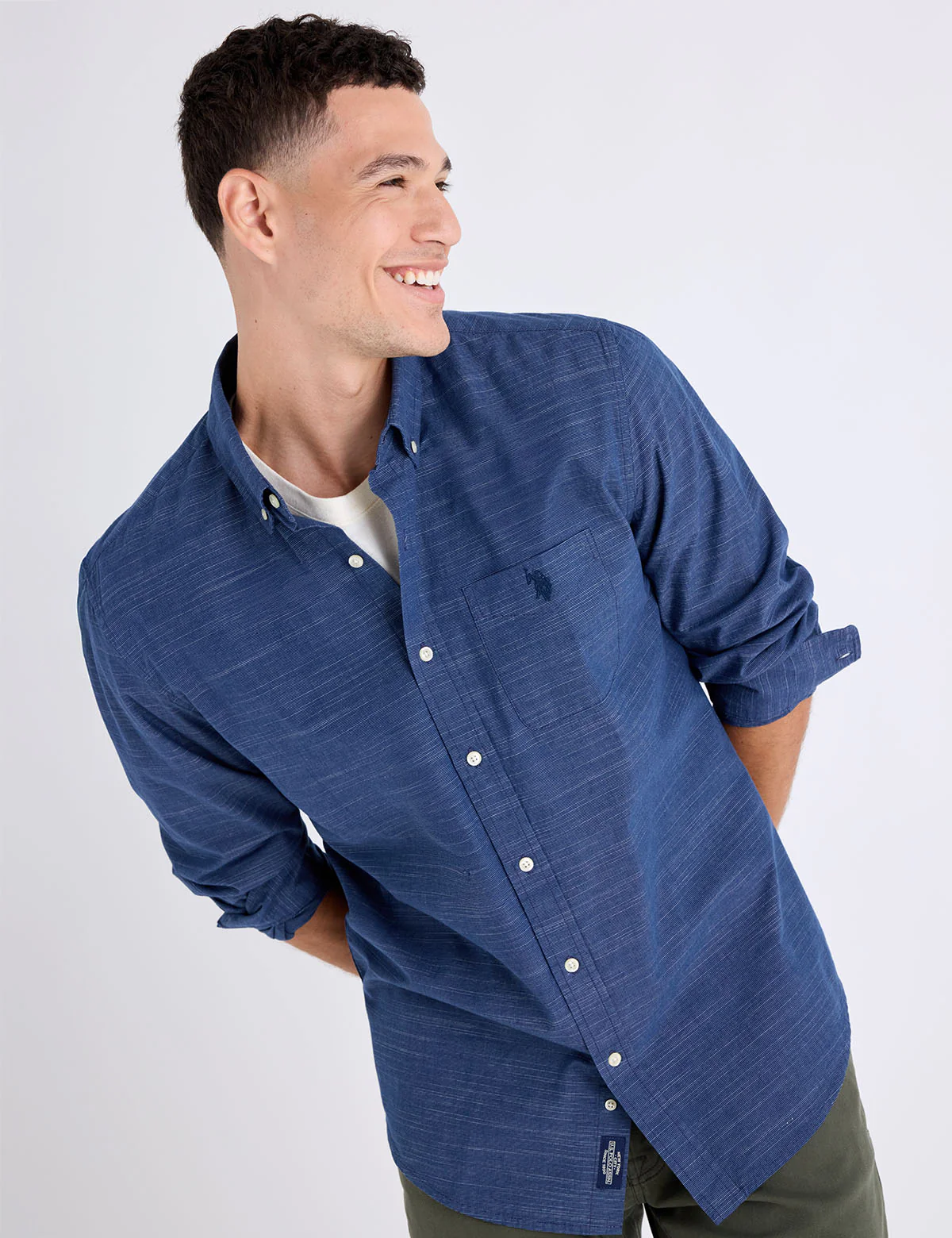 Рубашка U.S. Polo Assn Long Sleeve Horizontal Texture Stripe, темно-синий
Рубашка U.S. Polo Assn Long Sleeve Horizontal Texture Stripe, темно-синий