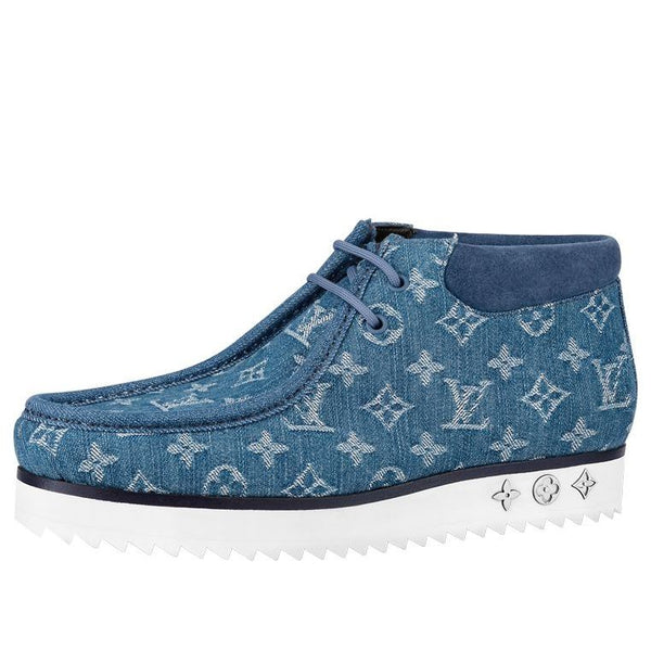 Кроссовки mods ankle boots 'denim monogram' Louis Vuitton, синий
Кроссовки mods ankle boots 'denim monogram' Louis Vuitton, синий