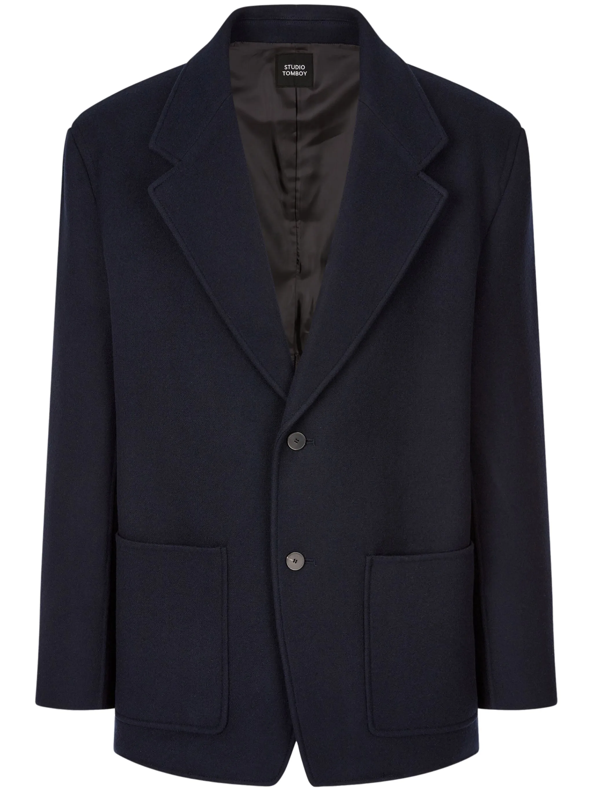 Шерстяной пиджак Studio Tomboy, синий
Шерстяной пиджак Studio Tomboy, синий